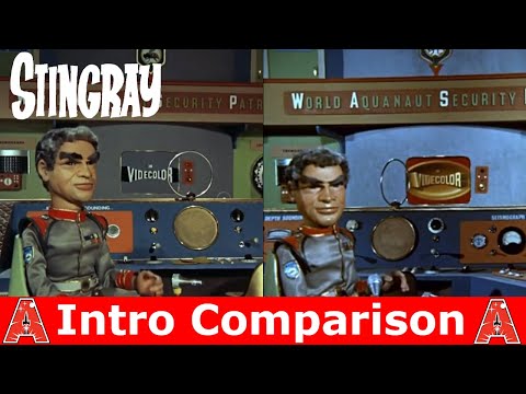 Gerry Anderson's: Stingray Intro Comparison