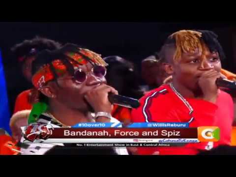 Bandanah, Spizzo combination rock stage on the ten #10Over10