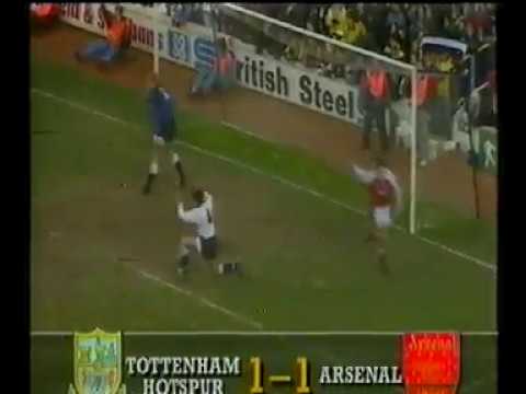 Tottenham 1-1 Arsenal | February 22nd 1992 - Division One