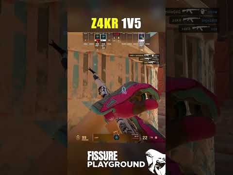 1v5? No Problem.. z4kr ACES Like a Demon! 😈 #cs2 #1v5