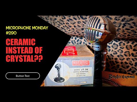 Warm Tone Ceramic! Best Blues Harmonica Mics | Astatic JT-30 Bullet  Vintage Microphone Monday 290