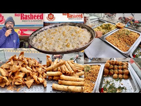 Best Mix Plate Dahi Bhalle & Bakery Cakes | Haji Rasheed Sweets & Bakers | Bahawalpur Food Street