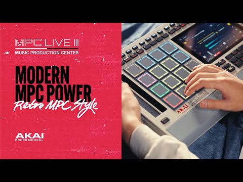 Akai MPC Live III Retro