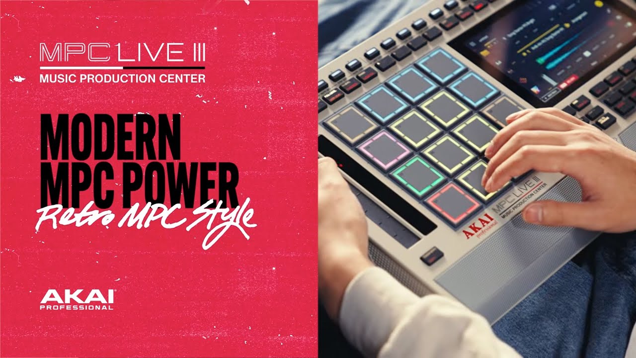 Akai Professional MPC Live III Retro (MPC Live 3 Retro)