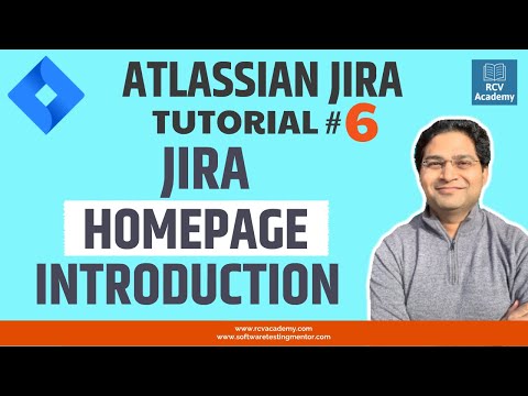 JIRA Tutorial 6 JIRA Homepage Introduction