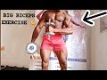Simple homemade biceps exercise for bigger, stronger definition | No excuses | muscle madness #gym