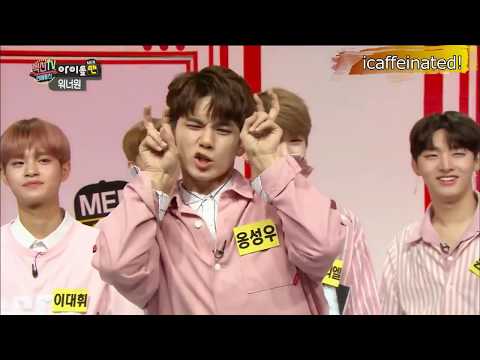 [ENG SUB] Ong Seongwoo imitating Park Jihoon's viral Aegyo (Sexy Version)