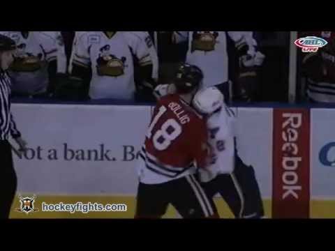 Brandon Bollig vs Chris Bruton