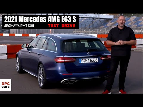 2021 Mercedes AMG E63 S Wagon T Model Estate wagon Review and Test Drive