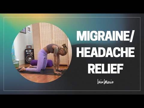 Yoga for Migraines & Headaches | 10 Minutes | Relieve Tension & Destress