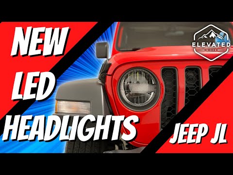 Upgrade Your Ride: Installing the Best 9-Inch LED Headlights for Jeep Wrangler JL and Gladiator