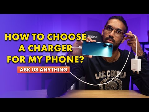 Part of a video titled How to check if a third-party charger is compatible with your smartphone?