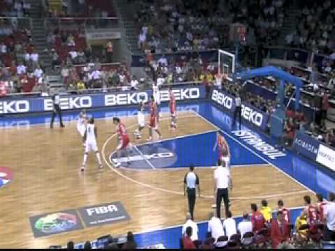 FIBA Basketball preliminary match USA vs. Croatia August 28, 2010
