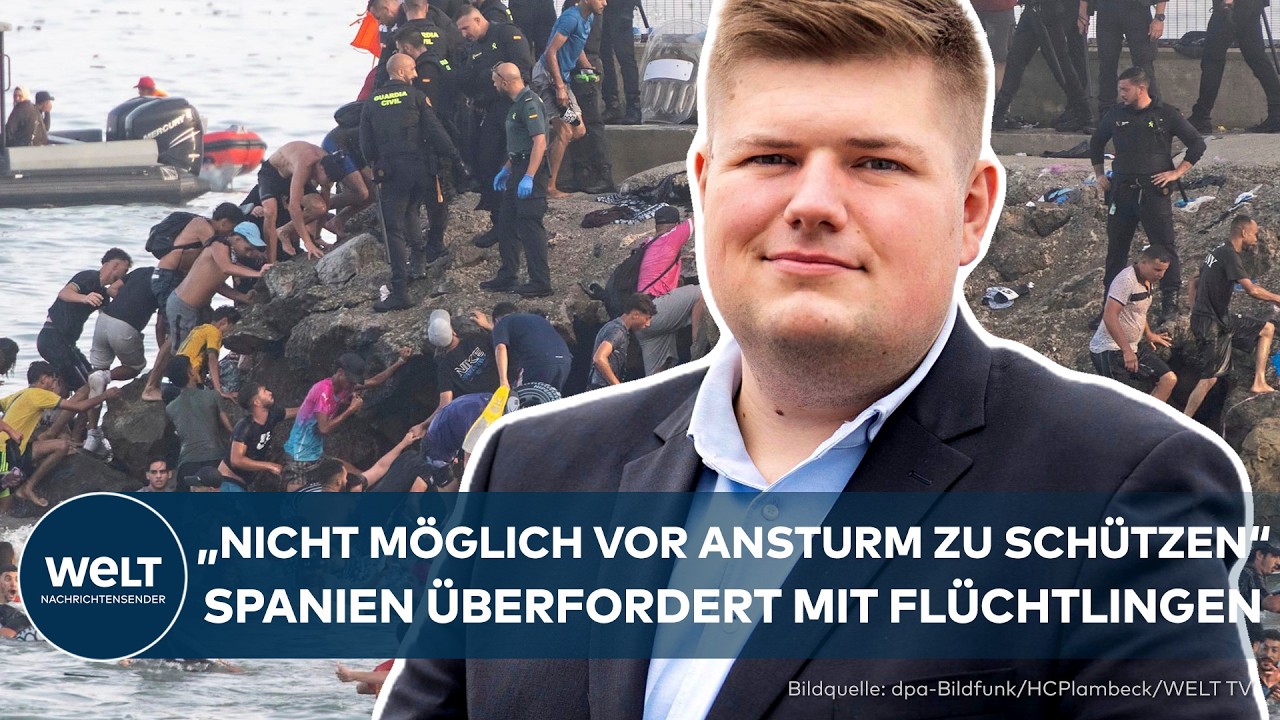 CEUTA: "Nicht möglich vor dem Ansturm zu schützen" – Volkmann fordert Druck auf Madrid und Rabat