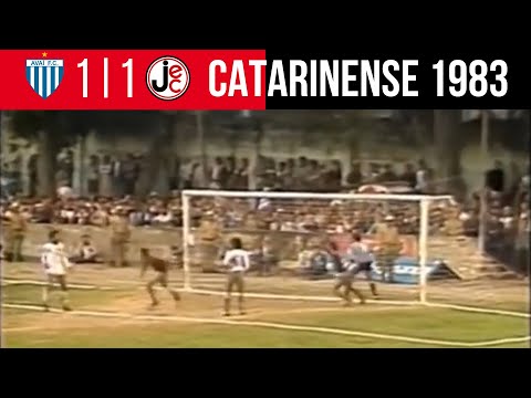 🔴 AVAÍ 1 X 1 JOINVILLE | CAMPEONATO CATARINENSE 1983 | ROJÃO ESTOURA NA ÁREA NO MOMENTO DO GOL