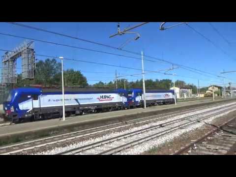 Doppia VECTRON HUPAC isolate, transitano a Codogno (LO) 30-4-2019