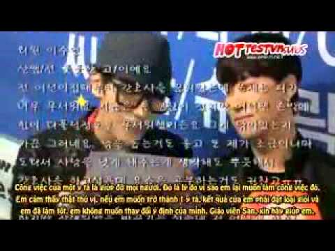 VIETSUB [2PMVN] 110410 2PM Junsu Hello Teacher San-E Feat