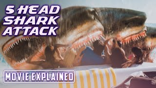 5 Headed Shark Attack (2017) Movie Explained in Hindi Urdu | Shark Movie