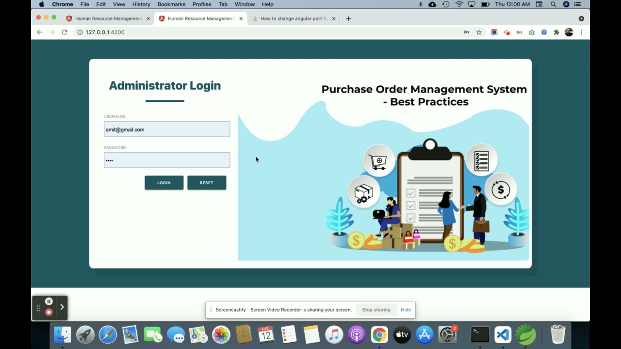 Order Management System | Spring Boot Angular Project Tutorial | Spring Boot CRUD Project