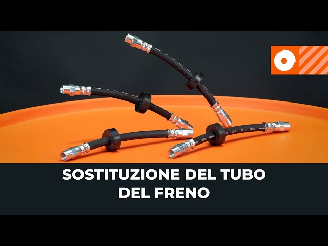 Guarda una guida video su come cambiare PEUGEOT 207 Van (WA_, WC_) Tubi flessibili freni