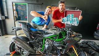 OFERECI 100.000 MIL REAIS PARA O MURILO ME AJUDAR A ARRUMAR A KAWASAKI H2