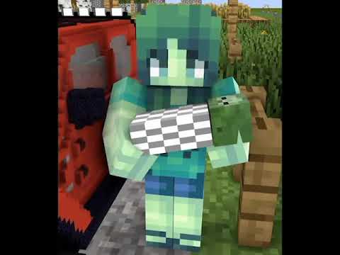 Monster School : Baby Zombie Boy and Bad Gangster - Minecraft Animation-(shorts version) #Shorts​ 2