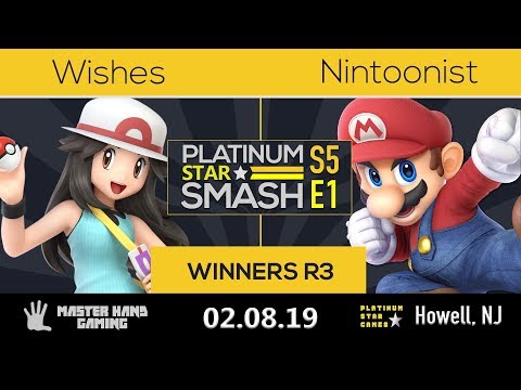 PSS S5:E1 - Wishes (Pokemon Trainer, Ice Climbers) Vs. Nintoonist (Mario) - Winners R3