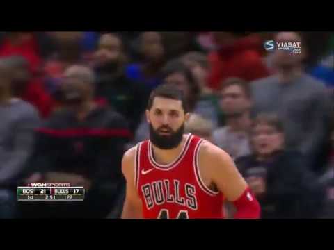 Mirotic vs Celtics (11 - 12 - 2017)