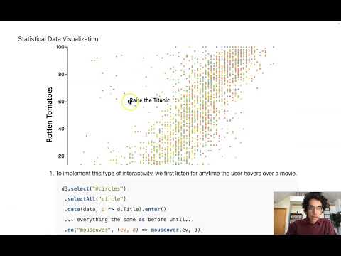 Week 6 - 2: Click and Hover Interaction in D3 (Part 1)