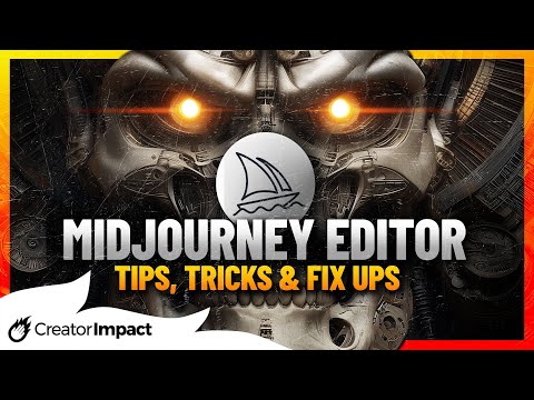 12 MUST KNOW Tips for the Midjourney Editor!