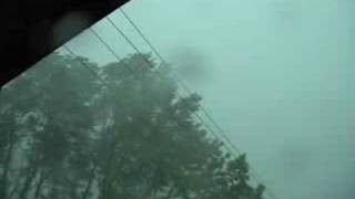 preview picture of video 'Kaltfrontgewitter, Unwetter mit Hagel 20.7.2008'
