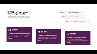 social proof-section | Frontend Mentor challenge Solution | (no talking)