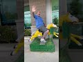 FAT GUY RIDES KIDS MECHANICAL HORSE DOES IT BREAK #shorts #rodeo #ironhorse #cowboy #petergriffin