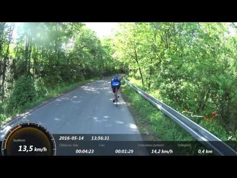 Podjazd pod Kozielec .