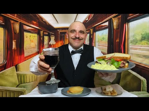 1900s First Class Dining Car Service Attendant ????????????ASMR Role Play