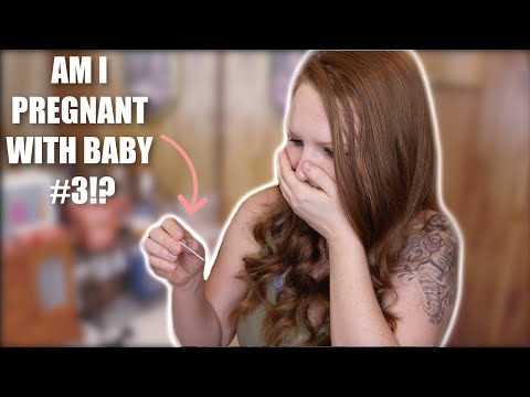 *EMOTIONAL* LIVE PREGNANCY TEST & MY REACTION! PREGNANT WITH BABY #3 AT 3 MONTHS POSTPARTUM!?