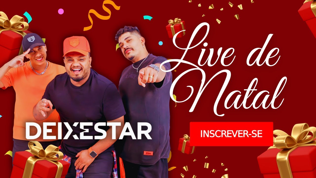 Deixestar - #LiveDeNatal