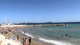 Cannes - 23 lipca 2010 - Plaża publiczna