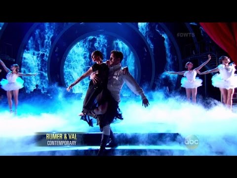 DWTS Season 20 Week 9 Rumer Willis and Val  Comtemporary  Judges Choice Dancing With The Stars 2015