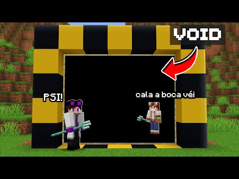 CRIEI UMA SALA NO VOID DO MINECRAFT 1.18 - IRMANDADE 10