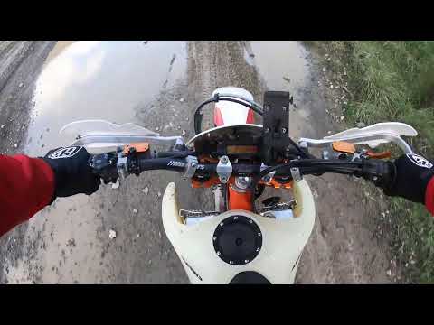 Joseph learns to ride a Motorbike