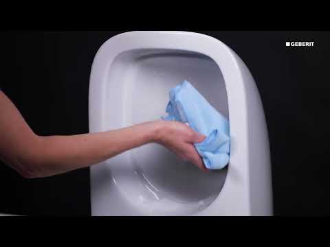 Безободковый подвесной унитаз Geberit Modo 502.827.00.1 - Распаковка и обзор