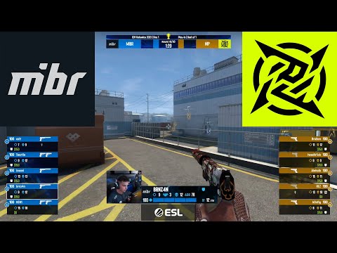 MIBR vs Ninjas in Pyjamas | Highlights | IEM Katowice 2023 - Play-in