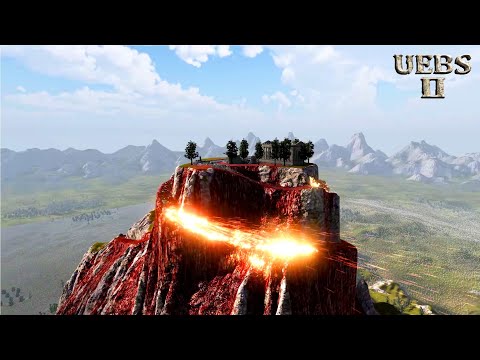 9 SUPER TANKS DEFEND MT OLYMPUS FROM 1,000,000 JUICE MEN | Ultimate Epic Battle Simulator 2 | UEBS 2