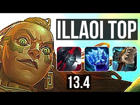 ILLAOI vs JAYCE (TOP) | Rank 3 Illaoi, 7 solo kills, 8/1/2, 600+ games | EUW Challenger | 13.4