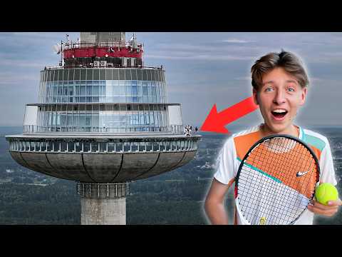 Žaidžiau Tenisą ant Televizijos Bokšto