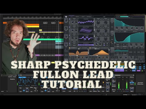 Sharp Psychedelic Fullon lead tutorial using Vital and Ableton Live