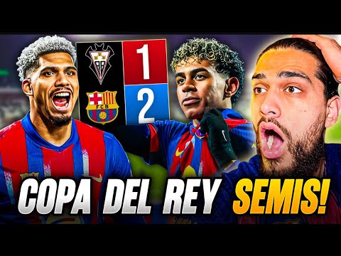 BEATING ALBACETE ISN’T FOR EVERYONE😂😂 | ALBACETE 1-2 BARCELONA MATCH REACTION 