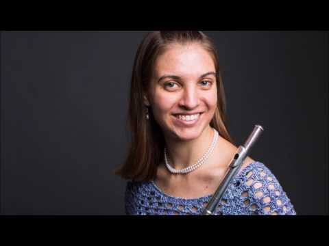 Beaser Variations for flute and piano, mvt. II