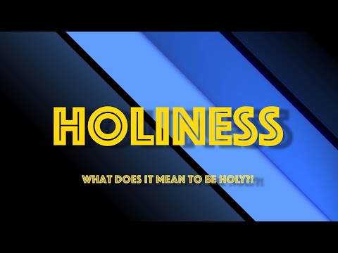 Real Time Faith Lesson 2 (Qtr 1, 2021) - Holiness